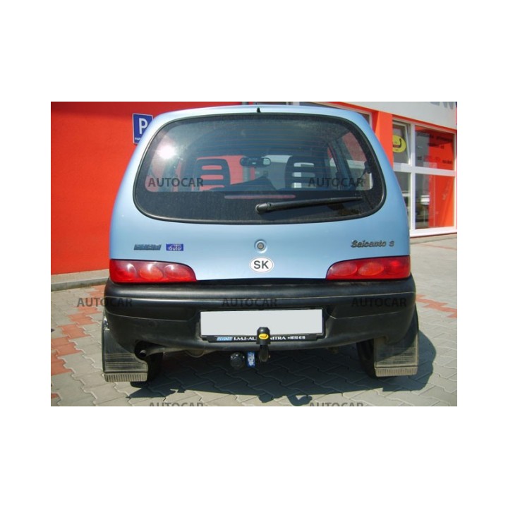 Towbar, Auto-Hak, Semi-Detachable System, Fiat Seicento 3-Door 1998 - 2003 - EDK.ro