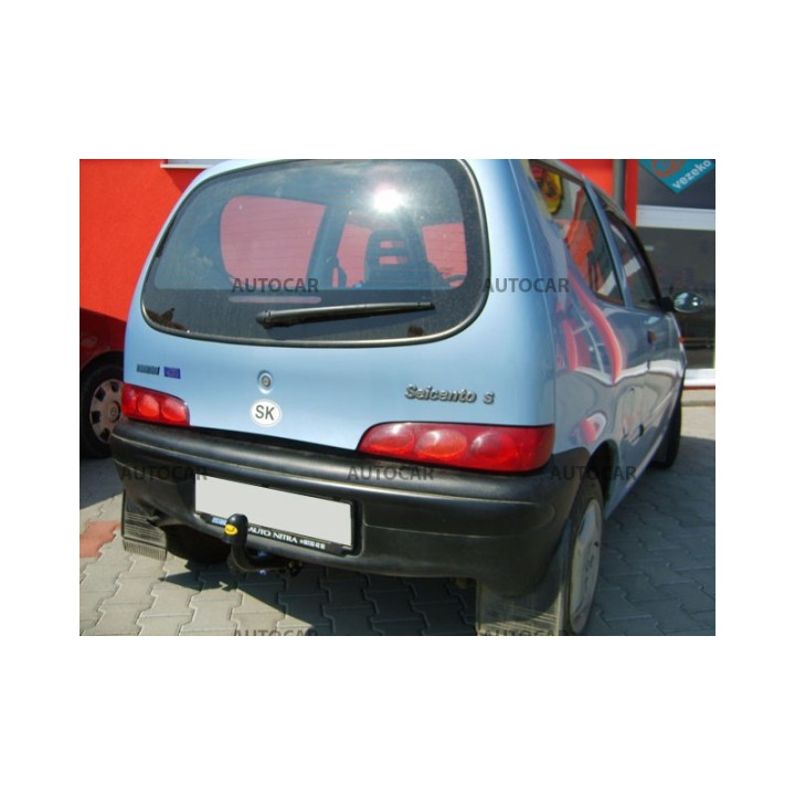 Towbar, Auto-Hak, Semi-Detachable System, Fiat Seicento 3-Door 1998 - 2003 - EDK.ro