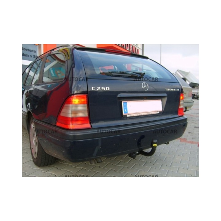 Towbar, Auto-Hak, Semi-Detachable System, Mercedes-Benz C-Class 4-Door 1996 - 2001 - EDK.ro