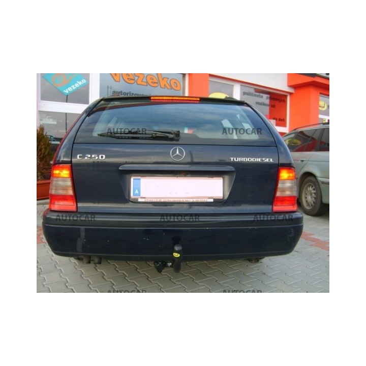 Towbar, Auto-Hak, Semi-Detachable System, Mercedes-Benz C-Class 4-Door 1996 - 2001 - EDK.ro