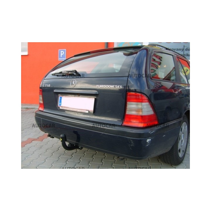 Cârlig de Remorcare, Auto-Hak, Sistem Semi-Demontabil, Mercedes-Benz C-Class 4 Uși 1996 - 2001 - EDK.ro
