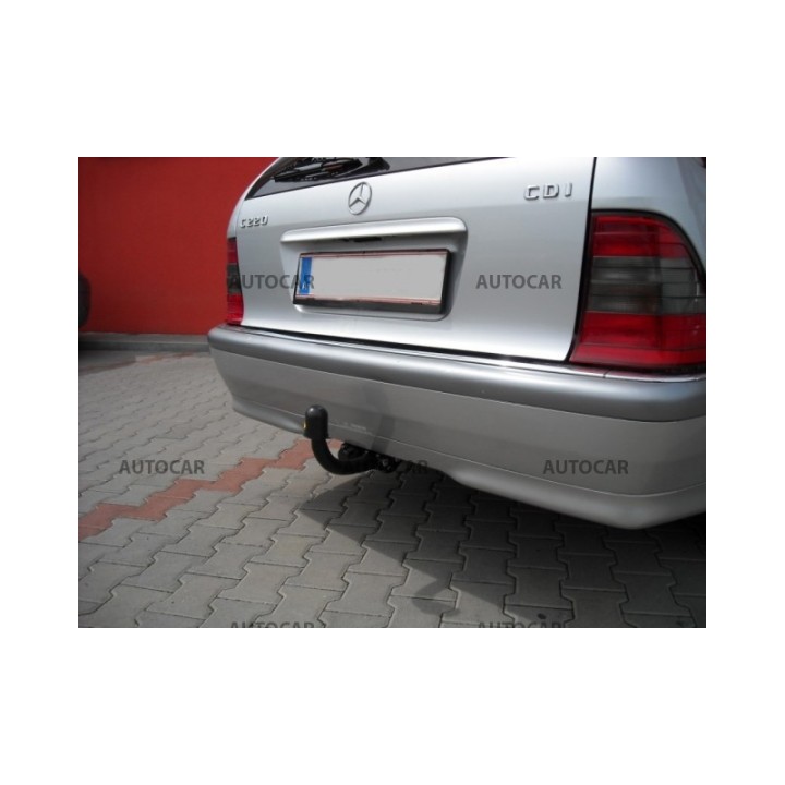 Towbar, Auto-Hak, Semi-Detachable System, Mercedes-Benz C-Class 4-Door 1996 - 2001 - EDK.ro