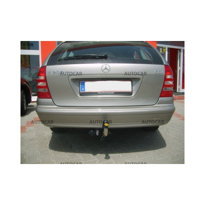 Cârlig de Remorcare, Auto-Hak, Sistem Demontabil Automat, Mercedes-Benz C-Class 4 Uși 2001 - 2007 - EDK.ro