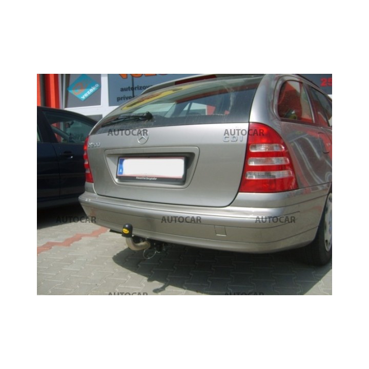 Cârlig de Remorcare, Auto-Hak, Sistem Demontabil Automat, Mercedes-Benz C-Class 4 Uși 2001 - 2007 - EDK.ro