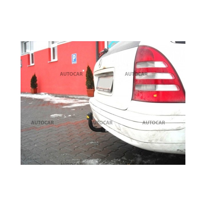 Cârlig de Remorcare, Auto-Hak, Sistem Demontabil Vertical, Mercedes-Benz C-Class 4 Uși 2001 - 2007 - EDK.ro