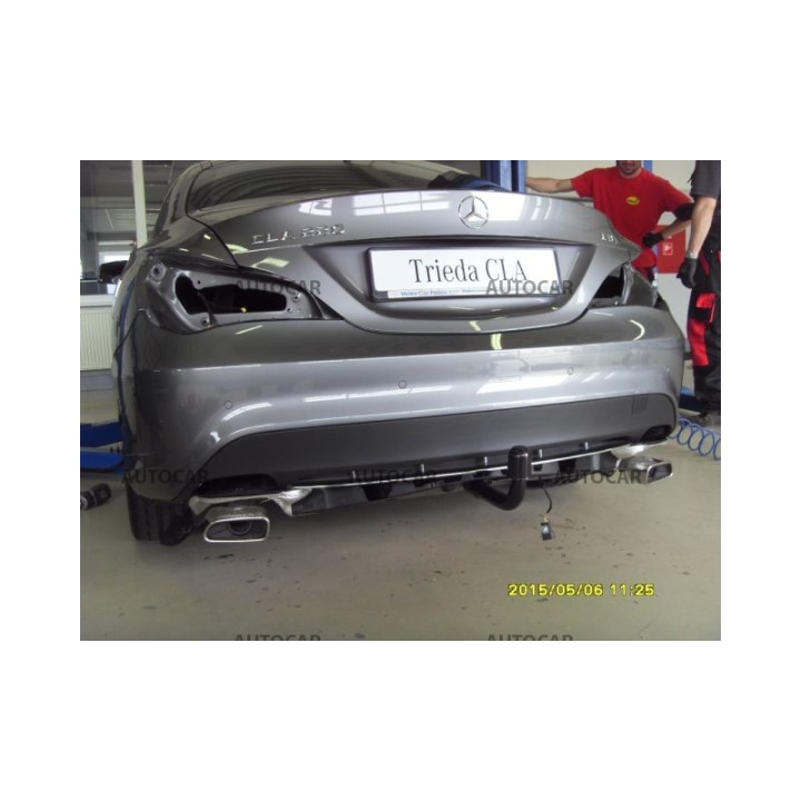 Cârlig de Remorcare, Auto-Hak, Sistem Demontabil Vertical, Mercedes-Benz Cla 2015 - 2019 - EDK.ro