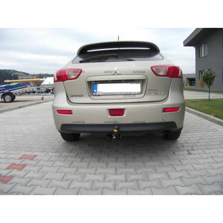 Cârlig de Remorcare, Auto-Hak, Sistem Semi-Demontabil, Mitsubishi Lancer 4 Uși 2008 - 2012 - EDK.ro