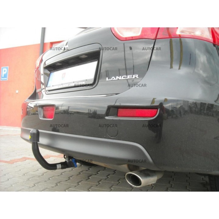 Towbar, Auto-Hak, Vertical Detachable System, Mitsubishi Lancer 4-Door 2008 - 2012 - EDK.ro