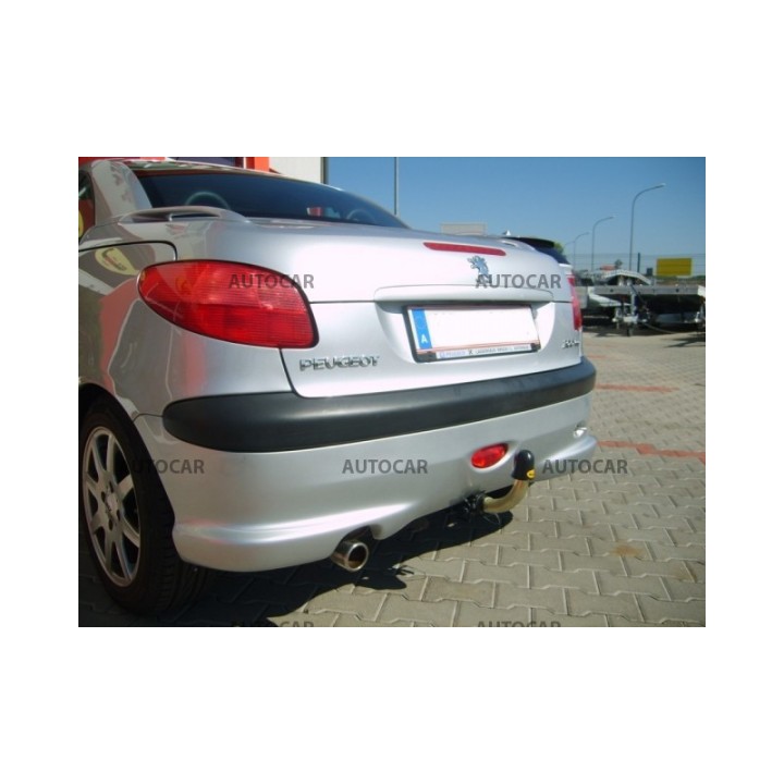 Towbar, Auto-Hak, Automatic Detachable System, Peugeot 206 CC 2003 - Present - EDK.ro