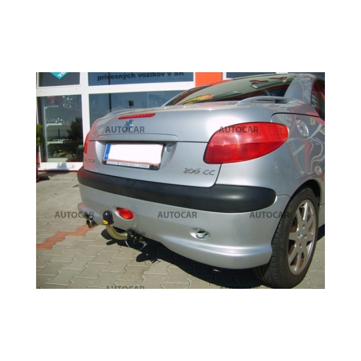 Cârlig de Remorcare, Auto-Hak, Sistem Demontabil Automat, Peugeot 206 CC 2003 - Prezent - EDK.ro