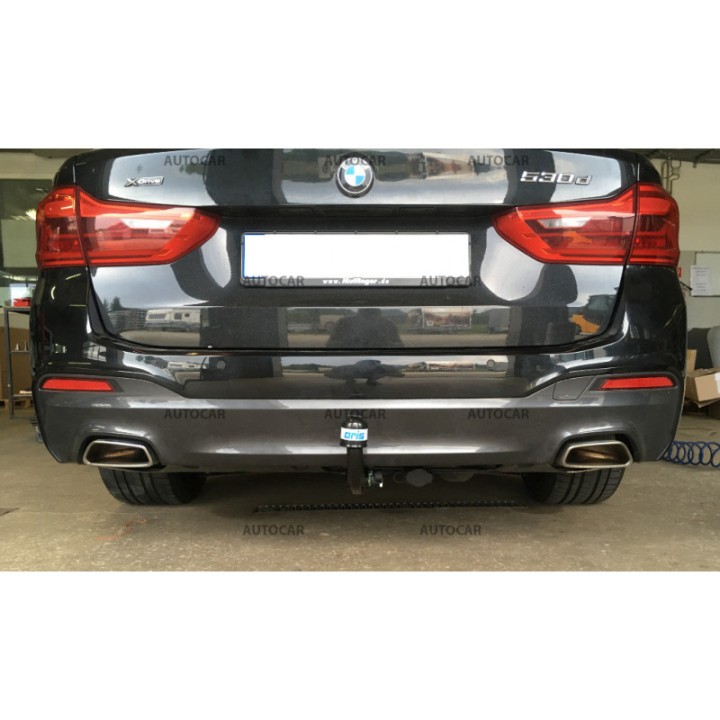 Cârlig de Remorcare Detașabil Vertical cu Cheie, ORIS / Bosal 5 G30/G31, BMW Seria 5 2017 - 2023 - EDK.ro