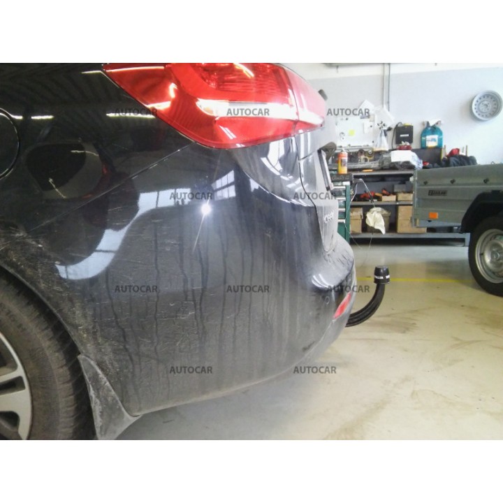 Vertical Detachable Towbar with Key, Westfalia Automotive SW, Kia Ceed 2012 - Present - EDK.ro