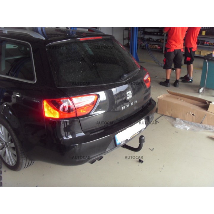 Cârlig de Remorcare, Auto-Hak, Sistem Demontabil Vertical, Seat Exeo 2008 - 2013 - EDK.ro