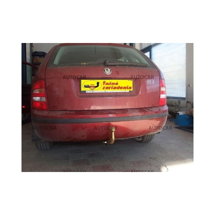 Cârlig de Remorcare, Auto-Hak, Sistem Semi-Demontabil, Škoda Fabia 4 Uși 2000 - 2007 - EDK.ro
