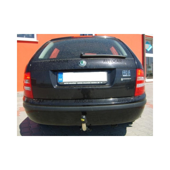 Cârlig de Remorcare, Auto-Hak, Sistem Demontabil Automat, Škoda Fabia 4 Uși 2000 - 2007 - EDK.ro