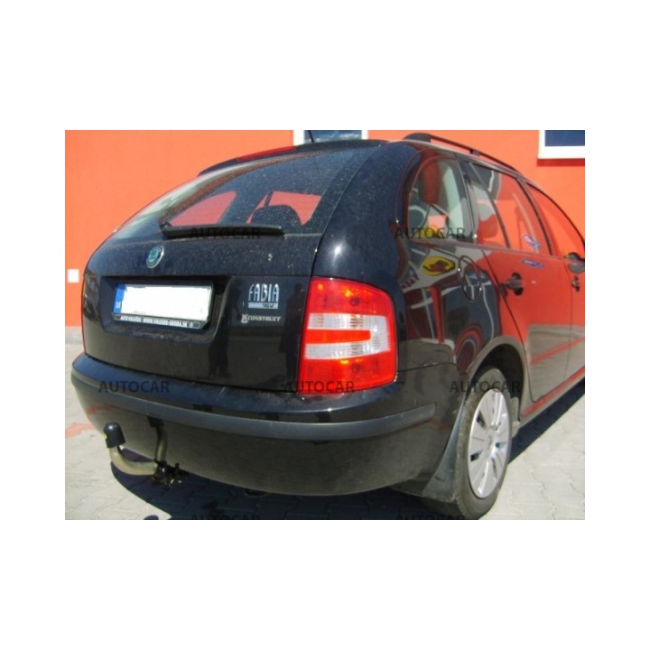 Towbar, Auto-Hak, Automatic Detachable System, Škoda Fabia 4-Door 2000 - 2007 - EDK.ro