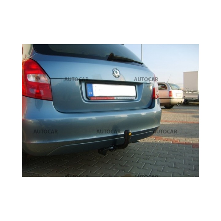 Towbar, Auto-Hak, Semi-Detachable System, Škoda Fabia 4-Door 2007 - 2014 - EDK.ro