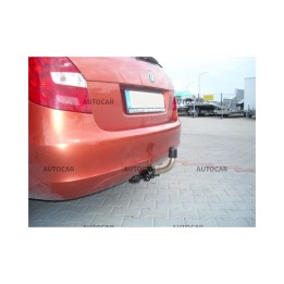 Cârlig de Remorcare, Auto-Hak, Sistem Demontabil Automat, Škoda Fabia 4 Uși 2007 - 2014 - EDK.ro