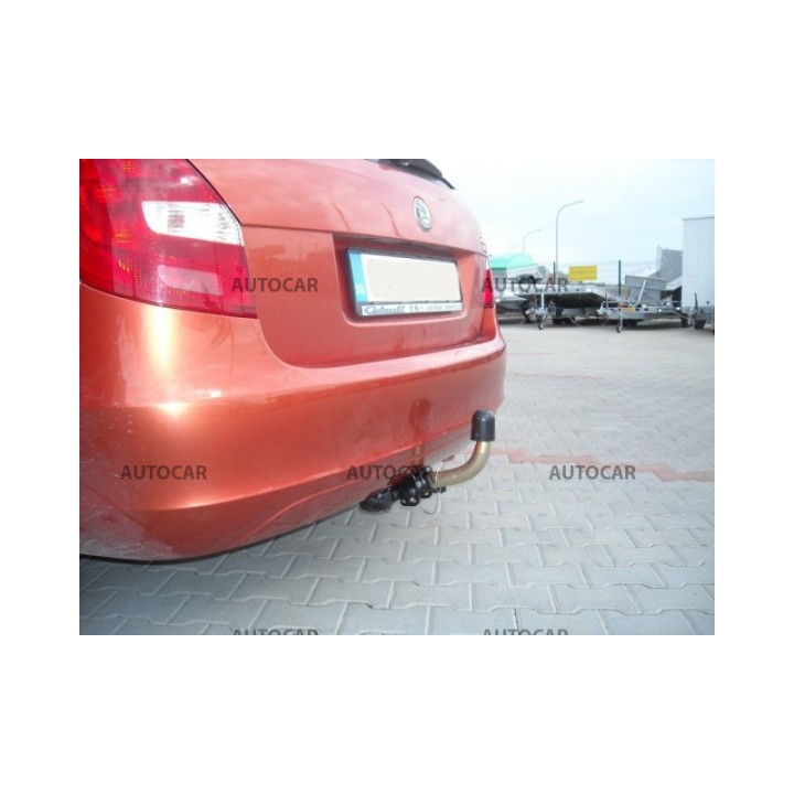 Towbar, Auto-Hak, Automatic Detachable System, Škoda Fabia 4-Door 2007 - 2014 - EDK.ro