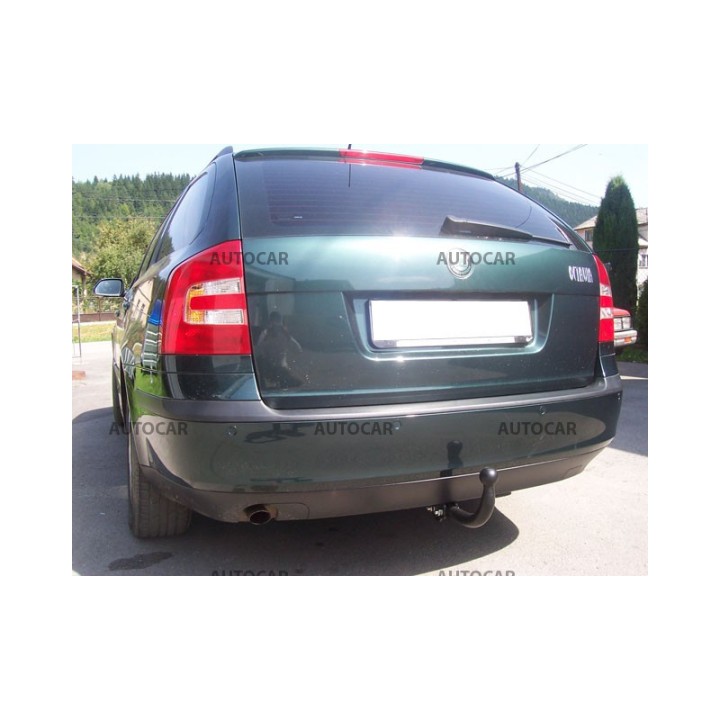 Cârlig de Remorcare, Auto-Hak, Sistem Semi-Demontabil, Škoda Octavia 5 Uși 4x4 2004 - 2013 - EDK.ro