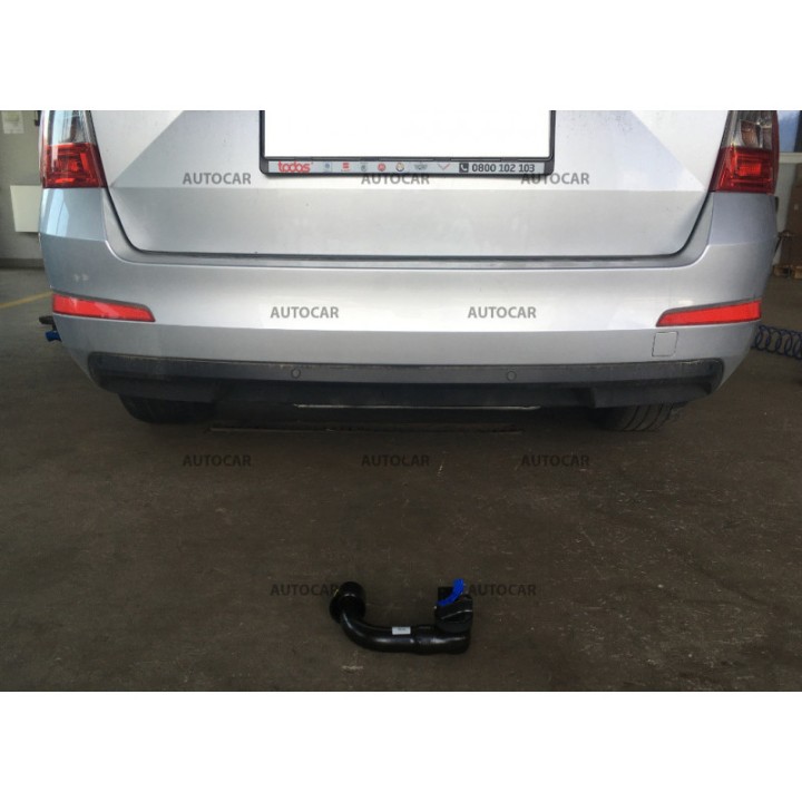Towbar, Auto-Hak, Vertical Detachable System, Škoda Octavia Station Wagon 4x4 2013 - Present - EDK.ro
