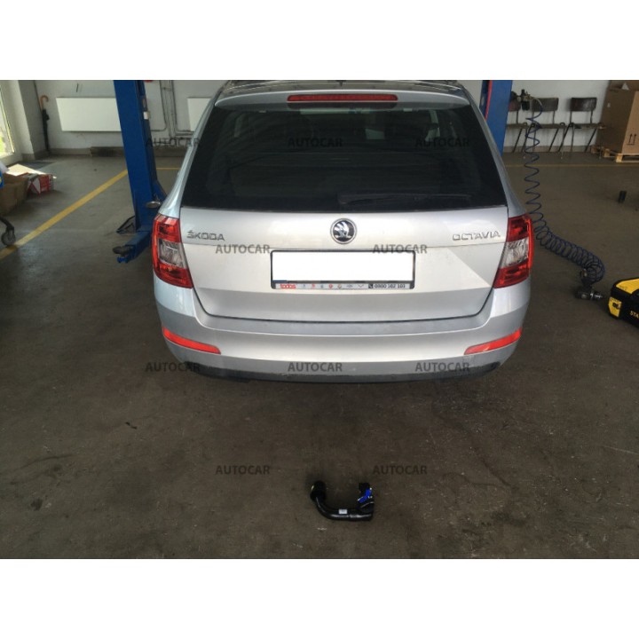 Towbar, Auto-Hak, Vertical Detachable System, Škoda Octavia Station Wagon / 4x4 2013 - Present - EDK.ro