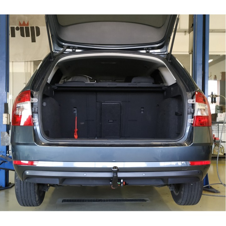 Vertical Detachable Towbar with Key, Westfalia Automotive III 4 Doors Sportback, Škoda Octavia 2013 - Present - EDK.ro