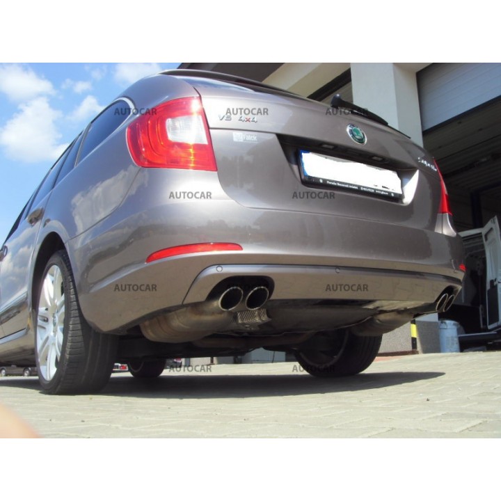 Towbar, Auto-Hak, Vertical Detachable System, Škoda Superb Station Wagon / 4x4 2008 - 2014 - EDK.ro