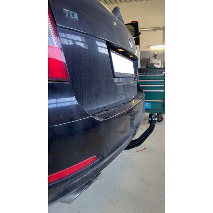 Automatic Detachable Towbar, Westfalia Automotive 4 Doors Combi, Škoda Superb 2008 - Present - EDK.ro