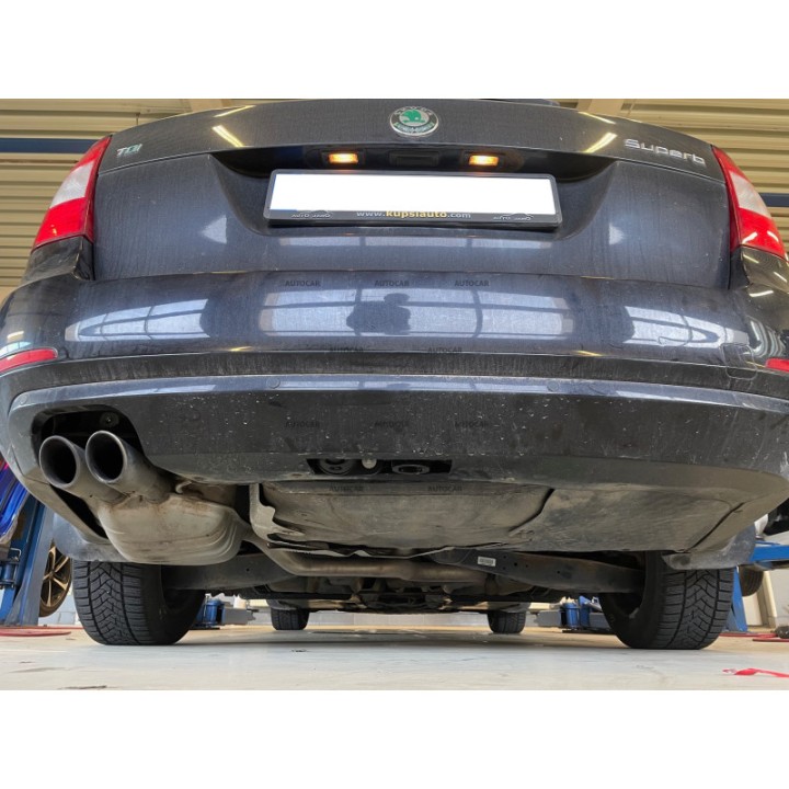 Automatic Detachable Towbar, Westfalia Automotive 4 Doors Combi, Škoda Superb 2008 - 2014 - EDK.ro