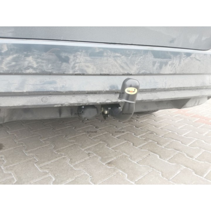 Towbar, Auto-Hak, Semi-Detachable System, Škoda Superb 4-Door / 4x4 2014 - 2023 - EDK.ro