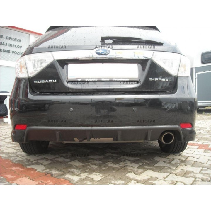 Vertical Detachable Towbar with Key, Westfalia Automotive 5 Doors, Subaru Impreza 2007 - 2013 - EDK.ro