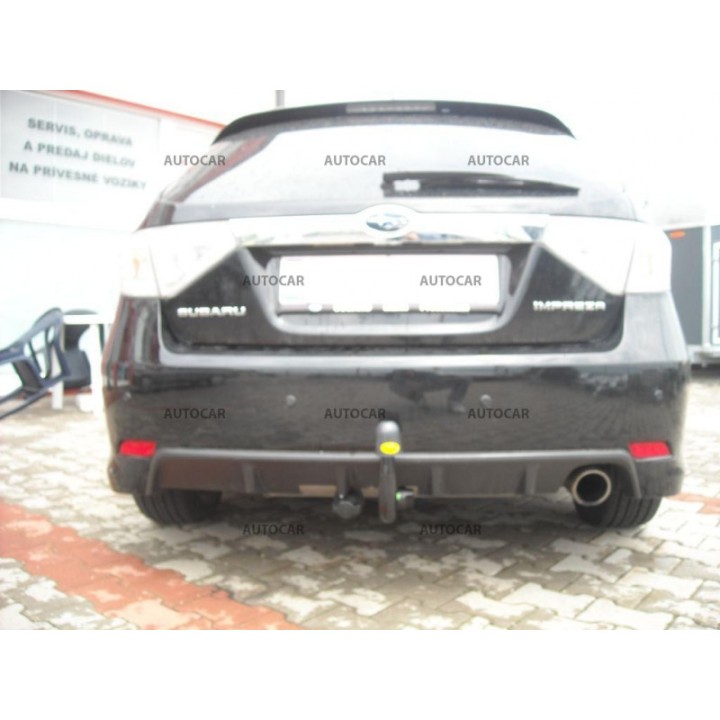 Vertical Detachable Towbar with Key, Westfalia Automotive 5 Doors, Subaru Impreza 2007 - 2013 - EDK.ro