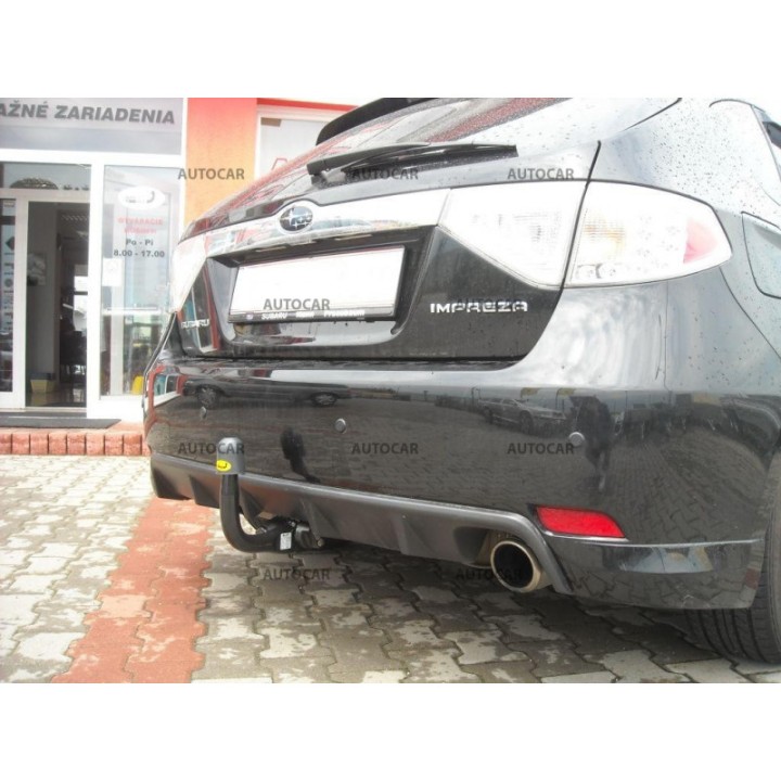 Cârlig de Remorcare Detașabil Vertical cu Cheie, Westfalia Automotive 5 Uși, Subaru Impreza 2007 - Prezent - EDK.ro