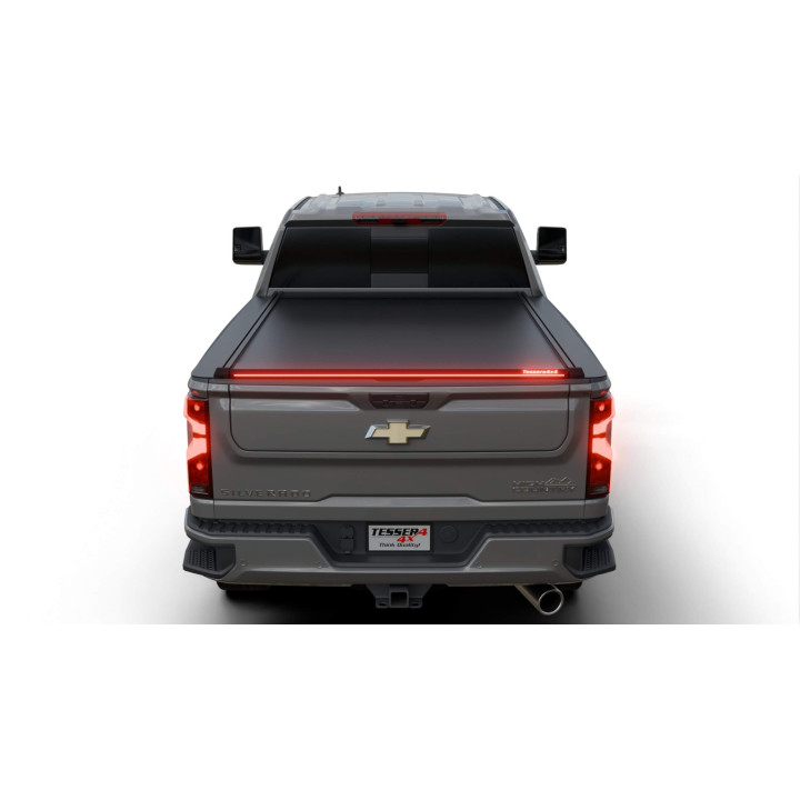 Spring Assisted Roll Top Tonneau Bed Cover, Tessera 4x4 Roll+, Chevrolet Silverado 3500 Bed Length 6.6 Feet 2015 - 2019 - EDK.ro