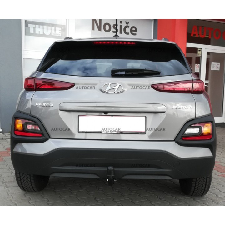 Cârlig de Remorcare, Auto-Hak, Sistem Semi-Demontabil, Hyundai Kona fără AdBlue 2017 - 2020 - EDK.ro