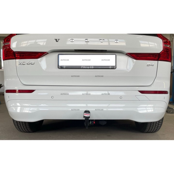 Vertical Detachable Towbar with Key, ORIS / Bosal, Volvo XC60 2017 - Present - EDK.ro