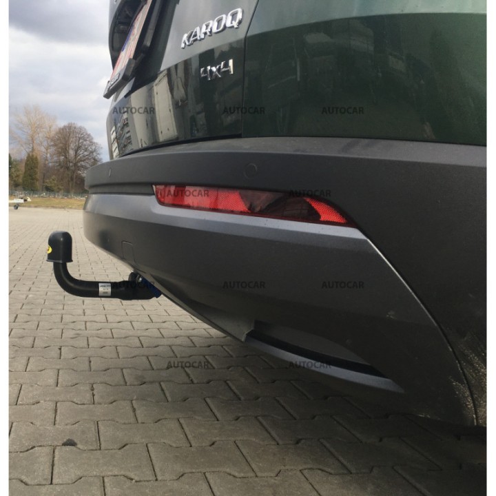 Cârlig de Remorcare, Auto-Hak, Sistem Demontabil Vertical, Škoda Karoq 2017 - Prezent - EDK.ro