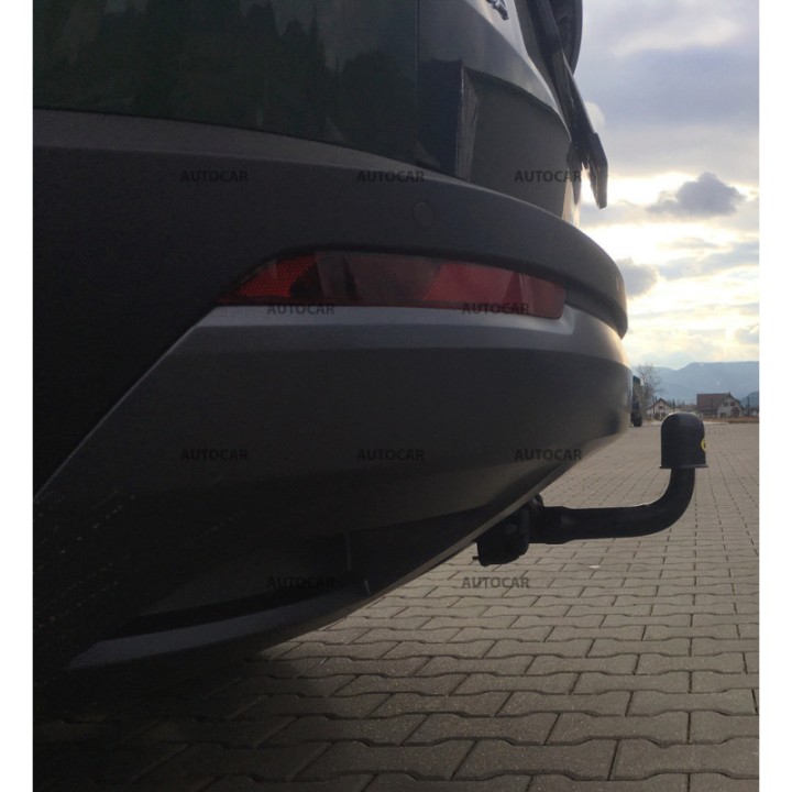 Towbar, Auto-Hak, Vertical Detachable System, Škoda Karoq 2017 - Present - EDK.ro