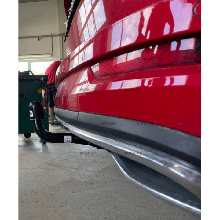 Cârlig de Remorcare, Auto-Hak, Sistem Demontabil Vertical, Škoda Karoq 2017 - Prezent - EDK.ro