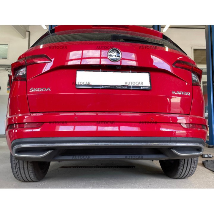 Towbar, Auto-Hak, Vertical Detachable System, Škoda Karoq 2017 - Present - EDK.ro