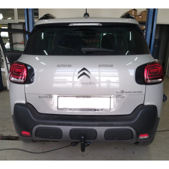 Towbar, Auto-Hak, Vertical Detachable System, Citroën C3 Aircross 2017 - 2024 - EDK.ro
