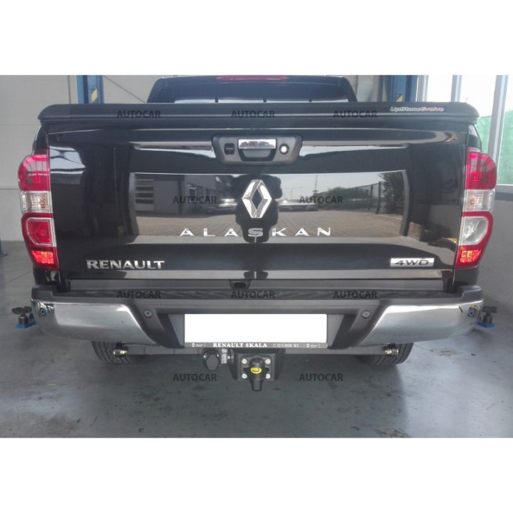 Towbar, Auto-Hak, Semi-Detachable System, Renault Alaskan Pickup 2017 - Present - EDK.ro