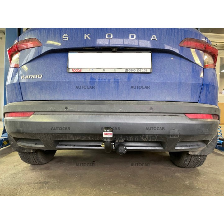 Cârlig de Remorcare, Auto-Hak, Sistem Semi-Demontabil, Škoda Karoq 2017 - Prezent - EDK.ro