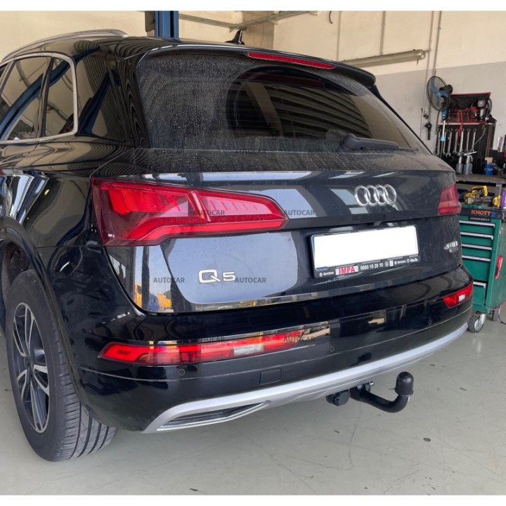 Towbar, Auto-Hak, Vertical Detachable System, Audi Q5 2016 - 2023 - EDK.ro