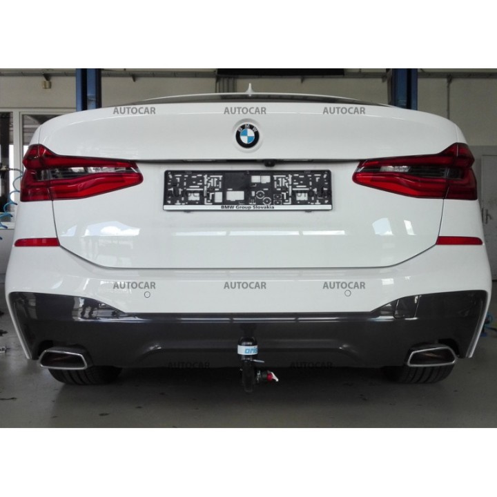 Vertical Detachable Towbar with Key, ORIS / Bosal 6 GT G32, BMW Seria 6 2017 - 2023 - EDK.ro