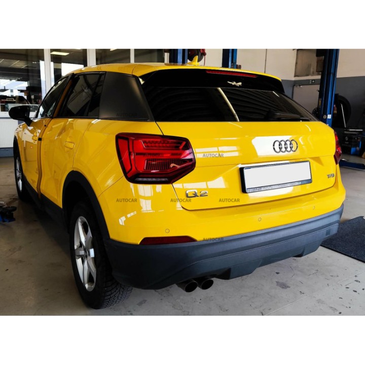 Towbar, Auto-Hak, Vertical Detachable System, Audi Q2 2016 - Present - EDK.ro