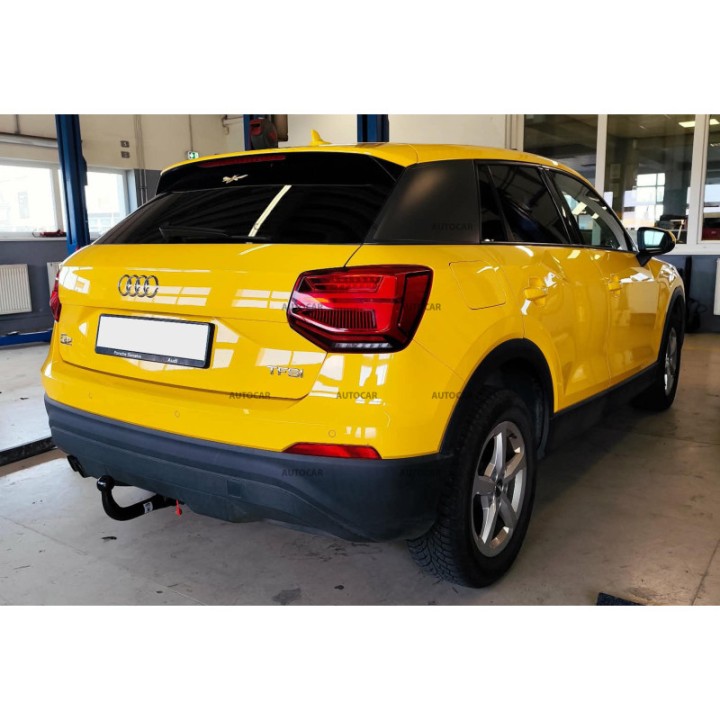 Towbar, Auto-Hak, Vertical Detachable System, Audi Q2 2016 - Present - EDK.ro