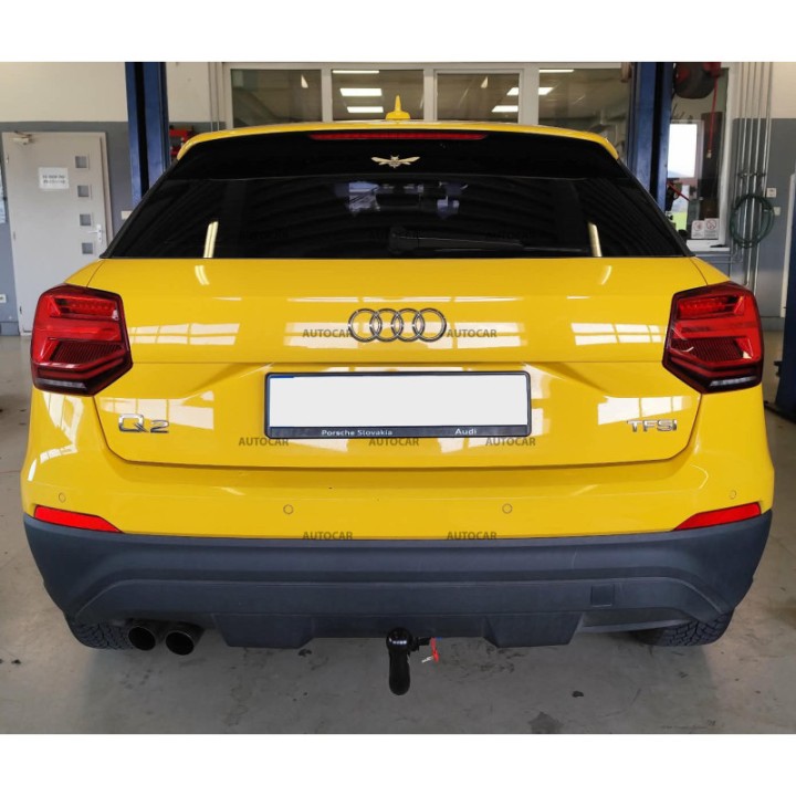 Cârlig de Remorcare, Auto-Hak, Sistem Demontabil Vertical, Audi Q2 2016 - Prezent - EDK.ro