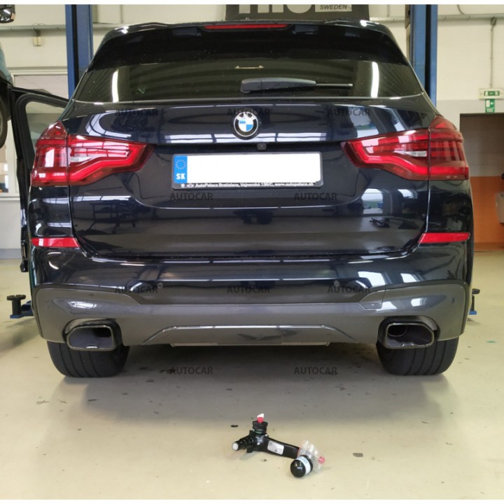 Cârlig de Remorcare Detașabil Vertical cu Cheie, GDW G01/F97, BMW X3 2017 - 2024 - EDK.ro